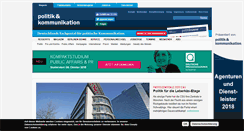 Desktop Screenshot of politik-kommunikation.de